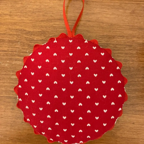 Cross-Stitched Christmas Ornaments‎ Set of 2 - Picture 3 of 5